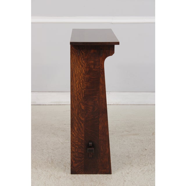 Stickley Mission Oak Arts & Crafts Gong For Sale - Image 14 of 18
