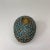 Metal Vintage Tibetan Gau Prayer Box With Turquoise Colored Stones – Brass Gilt, Mid-20th Century For Sale - Image 7 of 10