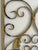 Vintage 36" Wrought Iron Scroll Wall Panel With Cast Leaf Accents For Sale - Image 14 of 17