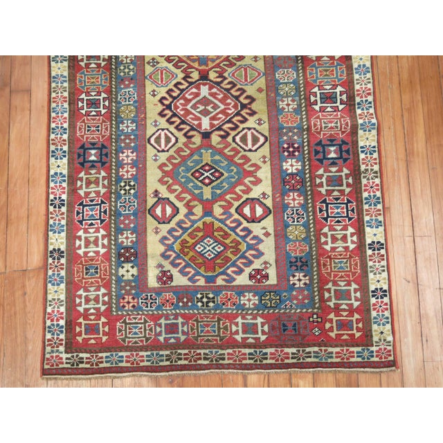 1920s Antique Caucasian Runner - 3'1" x 8'3" For Sale - Image 5 of 18