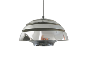 Mid-Century Space Age Lamellar Pendant Lamp by Hans-Agne Jakobsson for Hans-Agne Jakobsson Ab Markaryd, 1960s