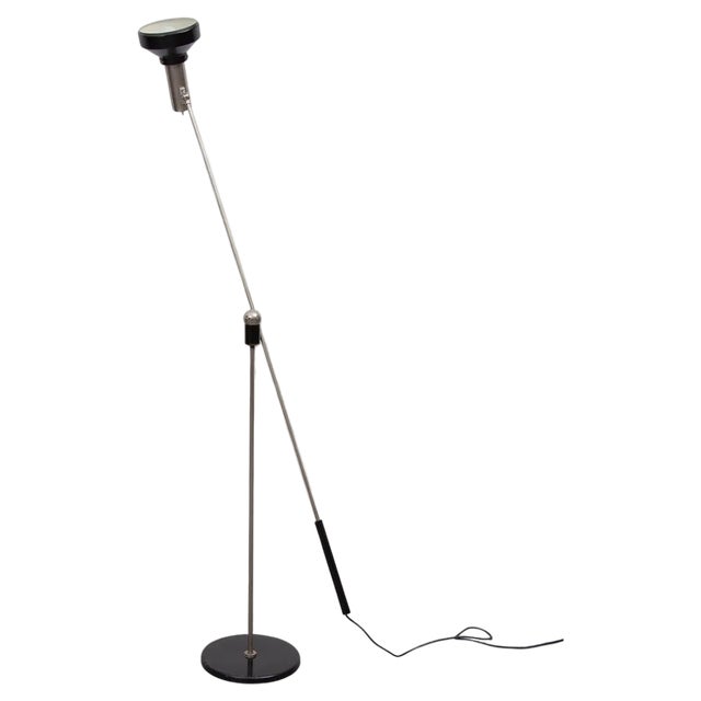 Magneto Floor Lamp attributed to H. Fillekes for Artiforte, Holland, 1956 For Sale