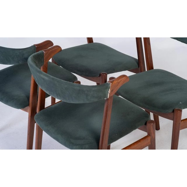 Mid-Century Modern Danish Armchairs in Teak, 1960s, Set of 4 For Sale - Image 3 of 7