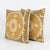 Mid-Century Modern Tashkent Suzani Pillow Cover 24'' X 25'' - Set of Two For Sale - Image 3 of 4