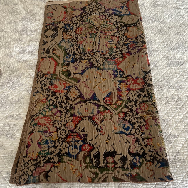 1926 Alexander Morton & Co Sardinian Inspired Tapestry For Sale In Chicago - Image 6 of 8