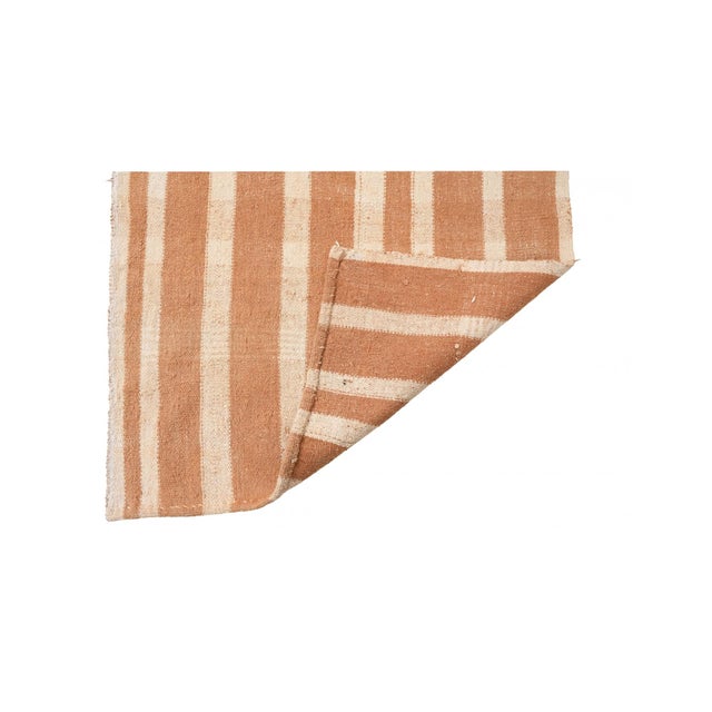 1960s Striped Vintage Turkish Kilim Rug - 2`11″ X 6`7″ For Sale - Image 5 of 6