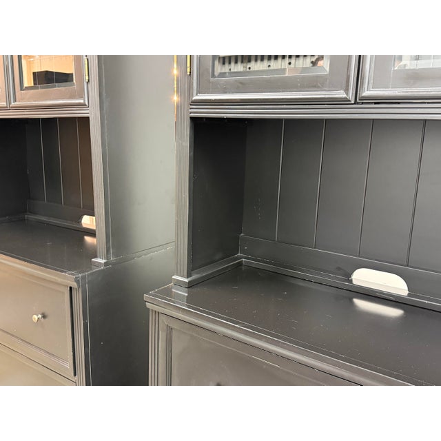 Ballard Designs Tuscan File Console + Hutches, Pair For Sale In San Francisco - Image 6 of 12