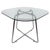 Mid-Century Modern Italian Tubular Chrome and Glass Dining Table, 1970s For Sale - Image 11 of 11