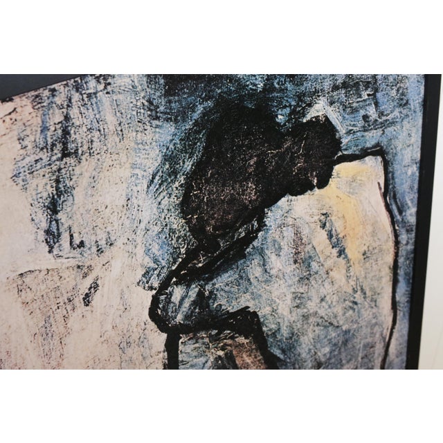 Picasso "The Blue Nude" Textured Vintage Giclée in Floater Frame For Sale - Image 11 of 14