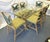 Vintage McGuire Style Rattan Wrapped Dining Chairs With Banana Leaf Back Detail- Set of 6 For Sale - Image 18 of 18