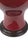 Frederick Cooper Monumental Sang De Boeuf Ceramic Table Lamp For Sale - Image 10 of 11