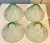 Spanish Starfish Embossed Green Glass Bowls - Set of 5 For Sale - Image 9 of 9