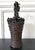 Antique Japanese Smoke Bamboo Basket with Wisteria Root Handle Meiji Period For Sale - Image 9 of 16