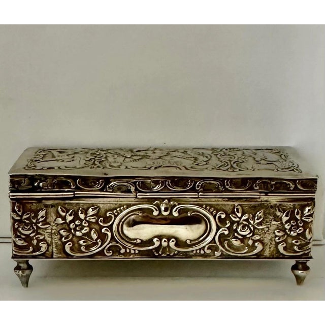 Antique Trinket Box For Sale - Image 4 of 9