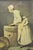 1931 After Chardin “La Récureuse” French l'Illustration Color Print, Framed For Sale - Image 6 of 13