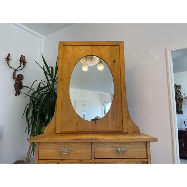 Art Nouveau Sideboard with Mirror For Sale - Image 16 of 18
