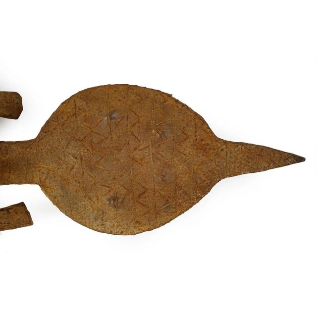 Vintage Lobi Tribal Iron Lizard Burkina Faso For Sale - Image 4 of 7