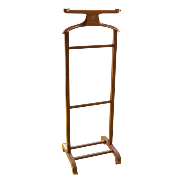 Vintage Wooden Coat Rack For Sale