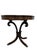 Traditional Pair of Antique Regency Style Flame Mahogany Demilune Console Tables For Sale - Image 3 of 12