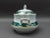 Mid 20th Century Mid 20th Century Cocema Fes Morocco Prestige Design Green & Gold Porcelain Covered Soup Tureen For Sale - Image 5 of 9