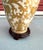 Hand Painted Gold Chinoiserie Table Lamp For Sale In Palm Springs - Image 6 of 9