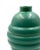 Ceramic 1940s Art Déco Turquoise Faience Vase, France For Sale - Image 7 of 13