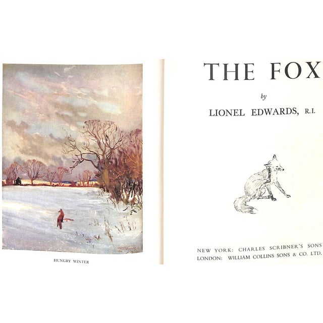 EDWARDS, Lionel [94] pp. Charles Scribner's Sons 1949 9 7/8" x 7 3/8" *gift inscription on FFEP*