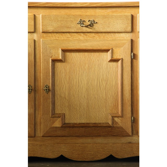 Vintage Danish Low Sideboard by Henning Kjærnulf, 1960s For Sale - Image 15 of 18