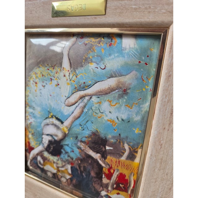 Enamel Miniatures after Degas, Picasso, Van Gogh and Renoir, 1980s, Set of 4 For Sale - Image 9 of 13