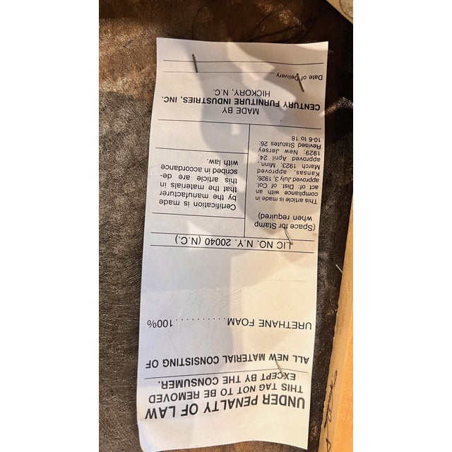 1990s Century Furniture Whitewash Birch Dining Chairs - Set of 8 For Sale - Image 12 of 12