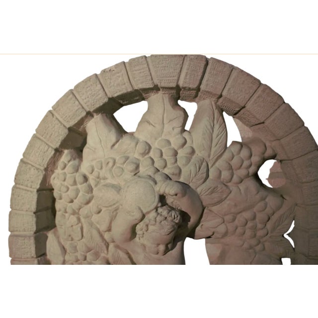 Early 20th Century Antique Arched Figural Wall Plaque For Sale - Image 5 of 5