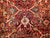 Antique Persian Mahal Sultanabad Rug, Hand-Knotted Wool, Geometric Pattern, 9x13, Red & Navy For Sale - Image 18 of 18
