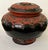 Antique Burmese Lacquer Lidded Jar, Elephant, Red & Black, 5 1/2” X 4 1/2” T For Sale - Image 11 of 12