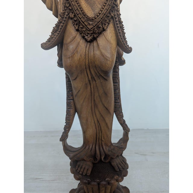 Bali Sculpture, 1980s, Wood For Sale - Image 6 of 15