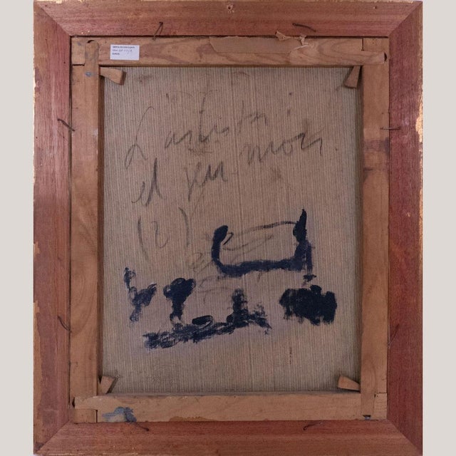 The Artist and His World, Oil on Canvas For Sale - Image 5 of 7