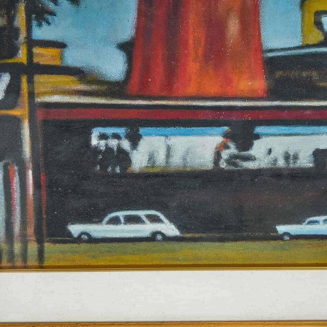 G. Poli, Landscape, Oil on Panel For Sale - Image 4 of 6