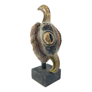 Early 20th Century Guro Passport Bird Mask Côte d'Ivoire MATTER COLLECTION For Sale