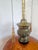 Glass Vintage Hollywood Regency Amber Glass Genie Bottle Table Lamp For Sale - Image 7 of 7