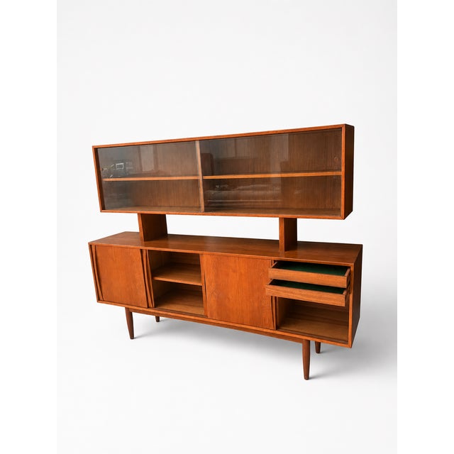 Vintage Danish Modern Teak Modular Display Cabinet / Credenza – STM-36 – Made in Denmark For Sale - Image 11 of 12