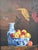 Pop Art Rene Chavelle, Large Trompe L'oeil Oil Painting Rene Chavelle Belgian Hyper Realist Apples, c.1980's For Sale - Image 3 of 10