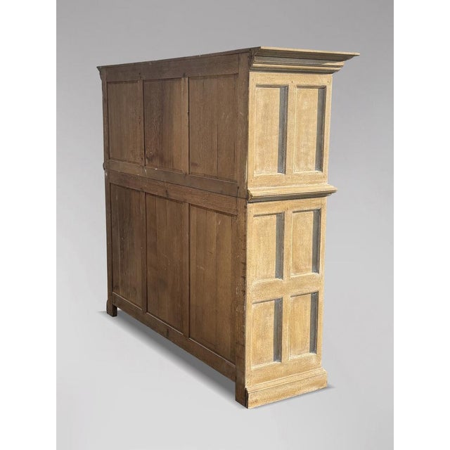 Mid 19th Century Antique French Painted Housekeepers Cupboard, 1840 For Sale - Image 5 of 8