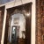 1990s Hand Carved Poplar and Walnut Italian Mirror For Sale - Image 4 of 13