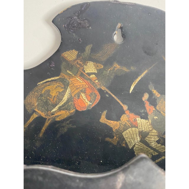 This vide poche is a mural Vide poche or box, this is setting on the wall. Made in Japan in the 19th century, it has been...