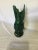1970s Royal Haeger R85g Emerald Green Swan Vase With Original Label For Sale - Image 12 of 13