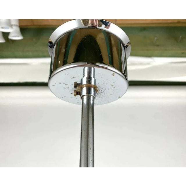 Metal Italian Chandelier from Stilnovo, 1970s For Sale - Image 7 of 10