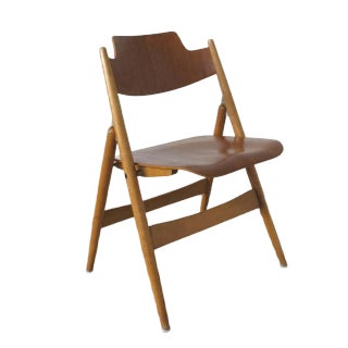 Vintage Folding Chairs by Egon Eiermann for Wilde+Spieth, Set of 4 For Sale