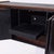 Wood Harvey Probber Style Mid Century Walnut Wall Mounted Curved Credenza For Sale - Image 7 of 9