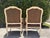 Vintage Fairfield Louis XV Style Painted Bergere Lounge Chairs, Pair For Sale - Image 9 of 14