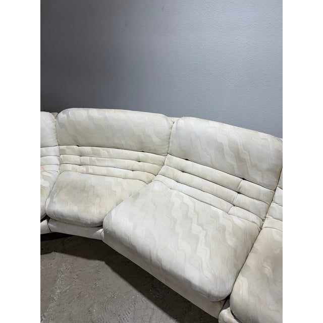 1970s Carsons 5pc Kagan Style Modular Sectional Sofa For Sale In Tampa - Image 6 of 11