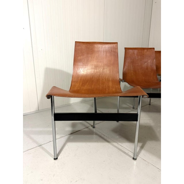 T-Chairs by Katavolos, Kelley and Littell for ICF De Padova, Italy, 1950s, Set of 6 For Sale - Image 6 of 18